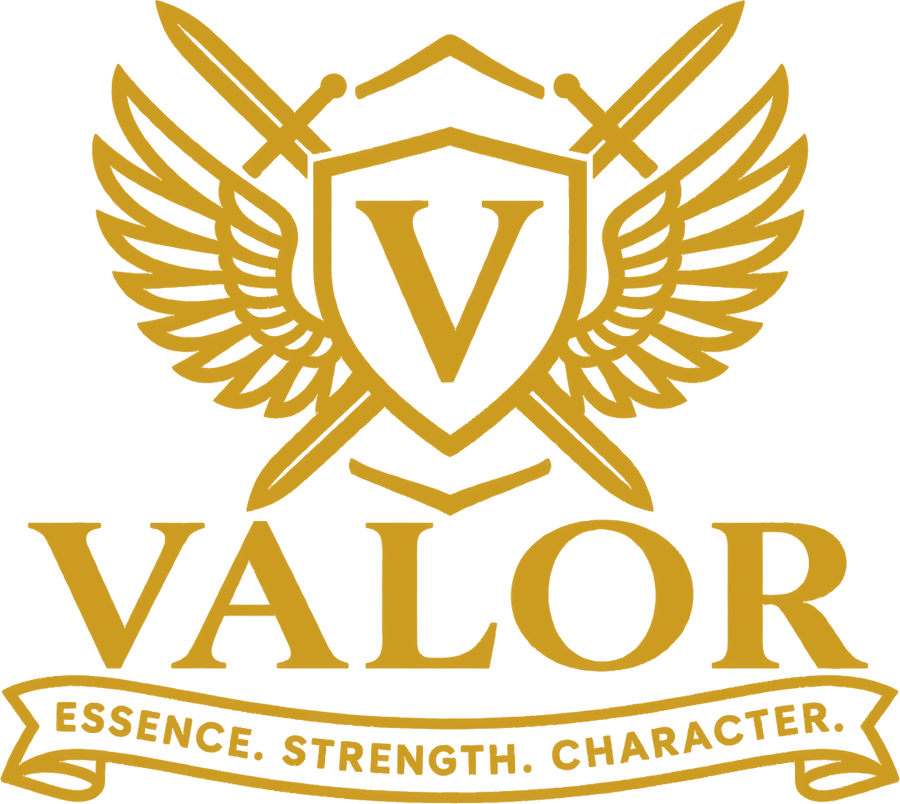 Valor — Essence. Strength. Character.